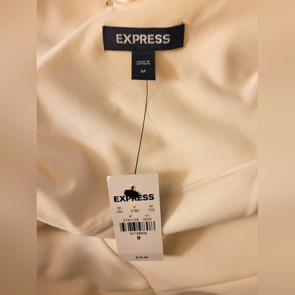 Express ~ Ivory Dress - Picture 3 of 3